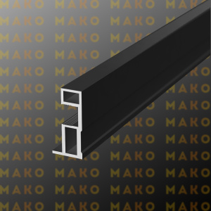 Профиль вертикальный MS163 Графит (A19)